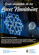 Cartel encencido