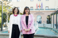 La alcaldesa y la presidenta 