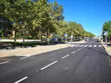 Calle asfaltada