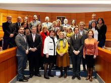 Homenaje a Esperanza Morón en el Pleno celebrado el 26 de enero de 2023
