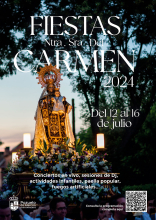 Cartel Fiestas del Carmen 2024