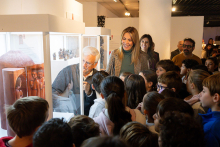 Inauguración de la exposición "La magia de los belenes en Pozuelo"
