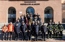 Minuto de silencio en recuerdo de las víctimas del accidente ferroviario de Adamuz
