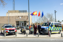 Nuevos vehículos de la Policía Municipal, SEAPA y Protección Civil