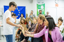 Visita instituto Gerardo Diego