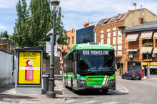 Autobus en Pozuelo