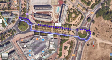 mapa zona recinto ferial