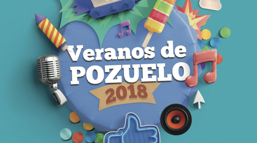 Cartel Veranos de Pozuelo 2018