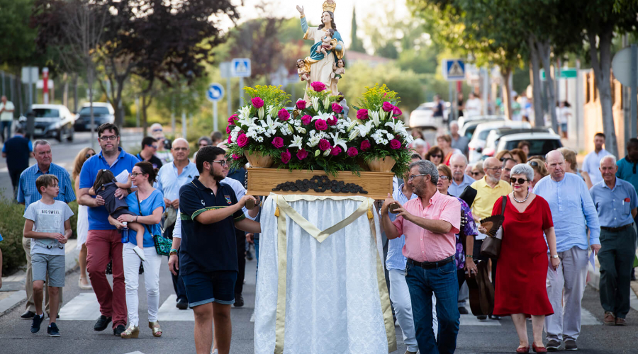 La Colonia de Los Ángeles de Pozuelo de Alarcón celebra sus fiestas en honor a su patrona