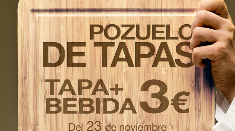 Cartel Pozuelo de Tapas noviembre 2018