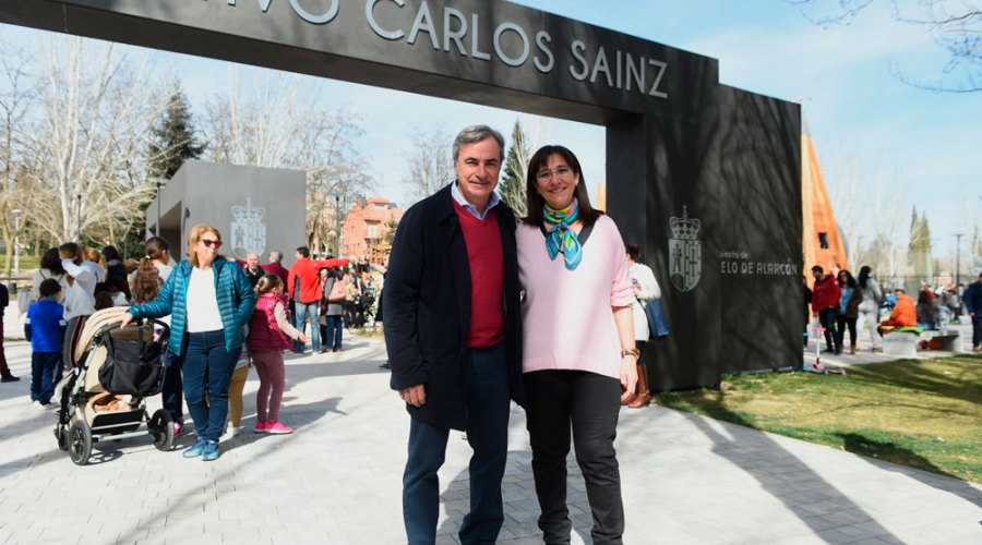 Inauguración del Parque Carlos Sainz