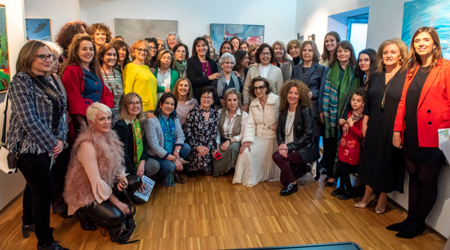 Inauguración de la exposición del Día de la Mujer