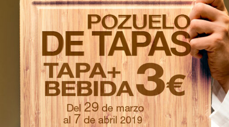 Cartel Pozuelo de Tapas marzo abril 2019