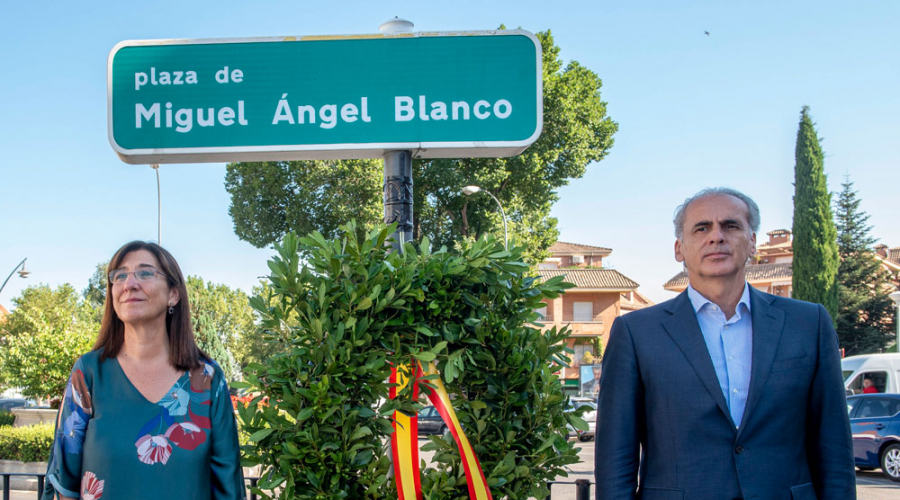 Acto de homenaje Miguel Ángel Blanco