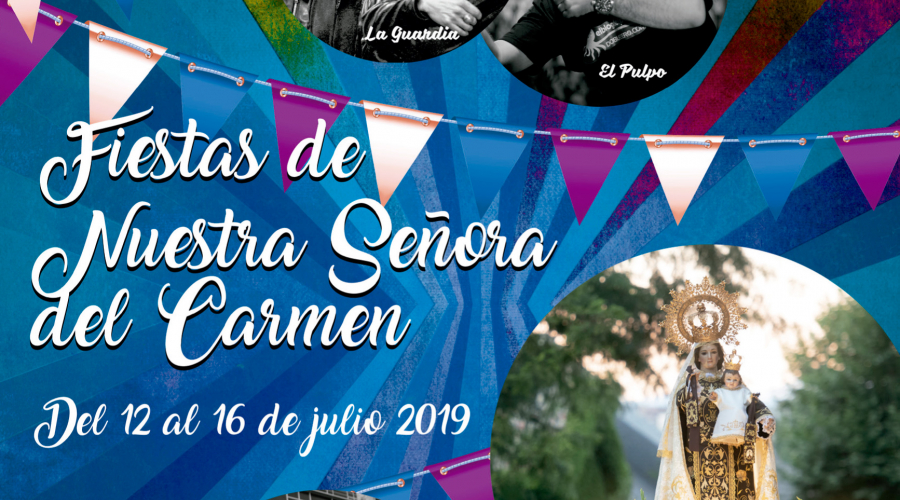 Cartel Fiestas del Carmen 2019