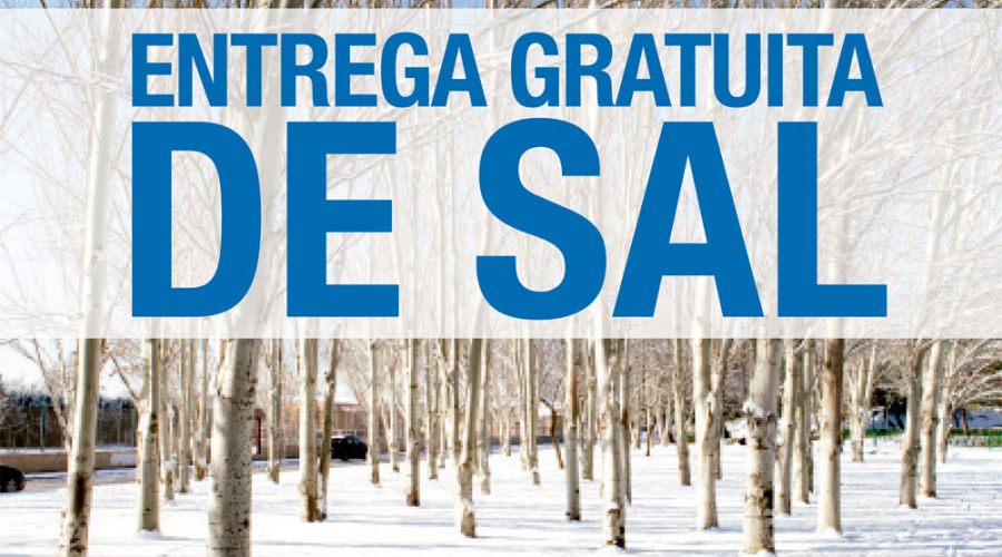 Cartel entrega de sal