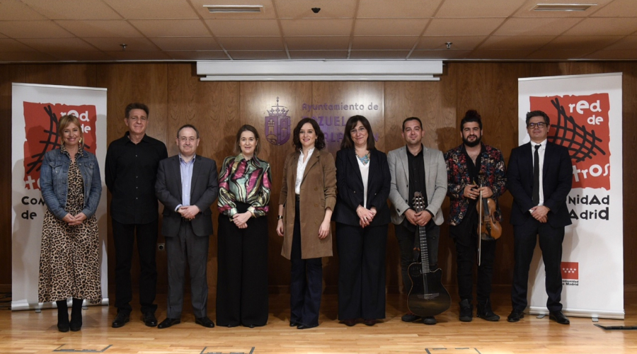 En la presentación de la programación de la Red de Teatros de la Comunidad de Madrid