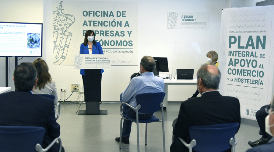 Inauguración de la oficina de atención a empresas y autónomos