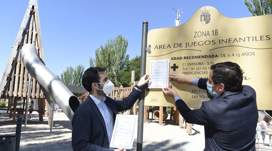 Reapertura de los parque infantiles