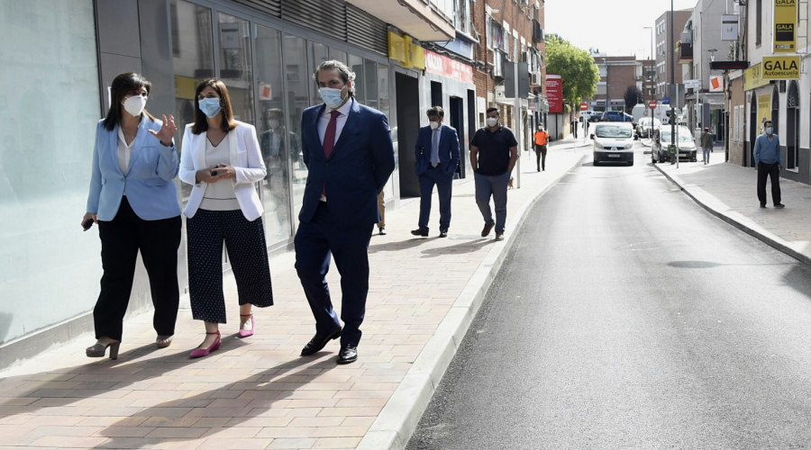 Inauguración remodelación calle Sagunto