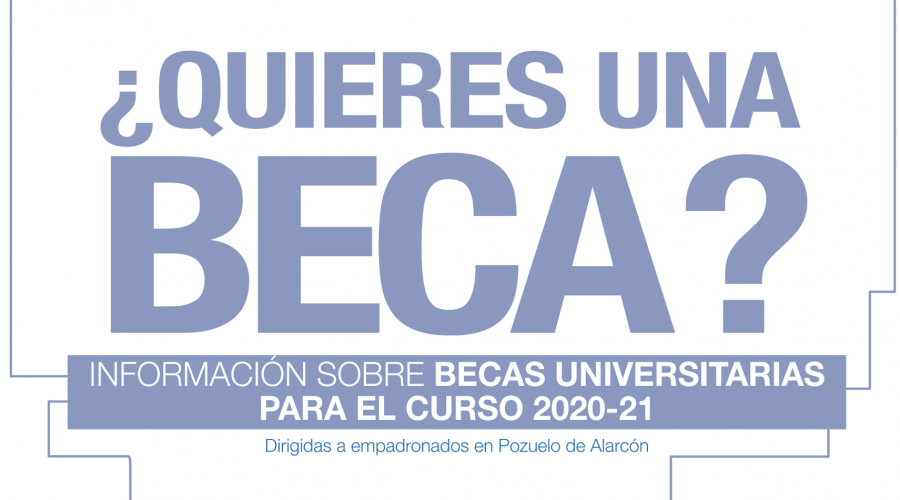 cartel becas universitarias