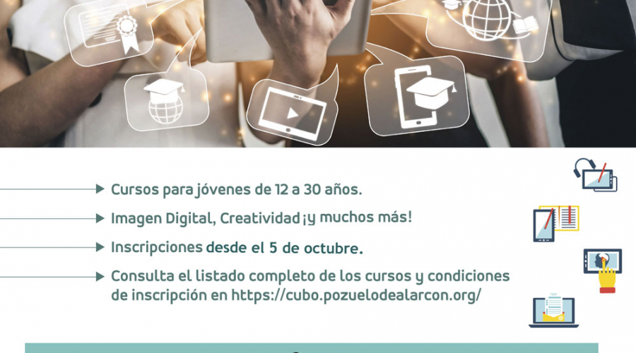 Cartel Formación online juventud otoño 2020