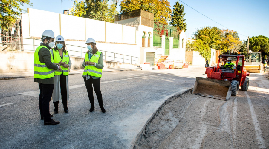 Visita a las obras de Fernandez Golfín