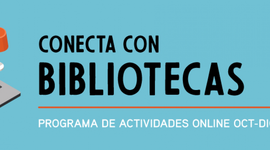 Cartel Conecta con Bibliotecas