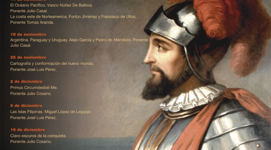 Cartel conferencias Grandes personajes de la historia