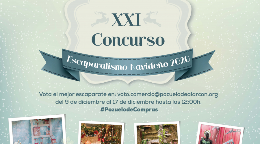 CARTEL CONCURSO ESCAPARATISMO 2020