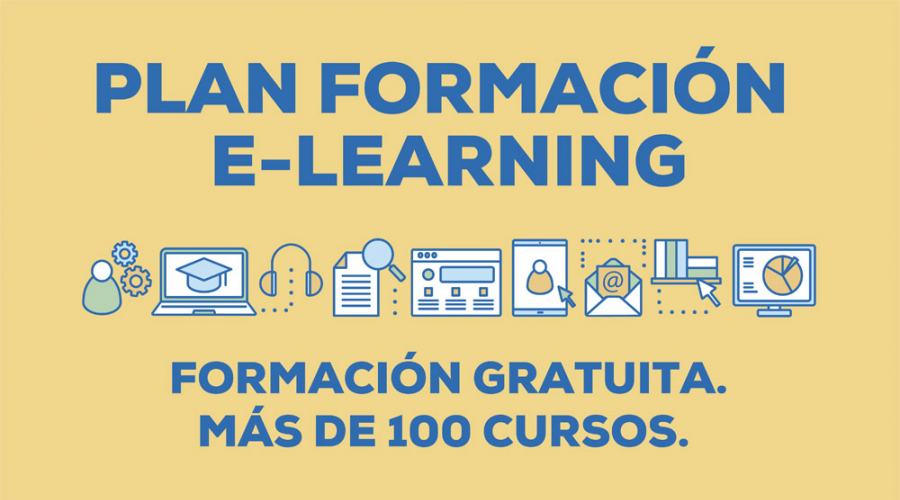 Cartel Plan de formación e-Learning