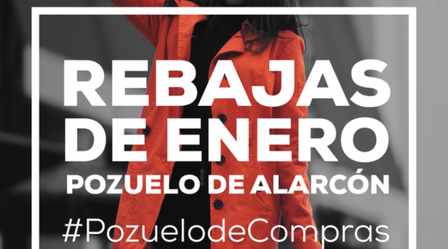 cartel rebajas enero