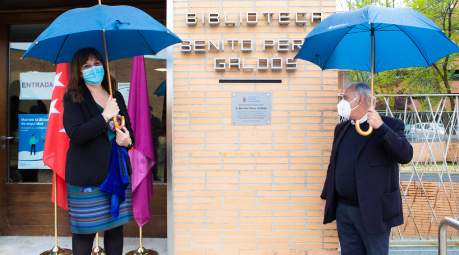 La Biblioteca Volturno pasa a llamarse Biblioteca Benito Pérez Galdós