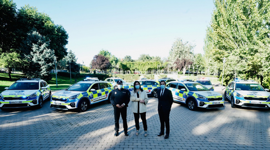 Coches patrulla Policía Municipal de Pozuelo de Alarcón