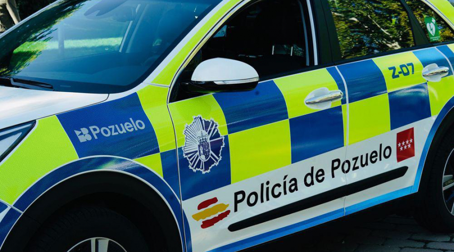 Coches patrulla Policía Municipal de Pozuelo de Alarcón