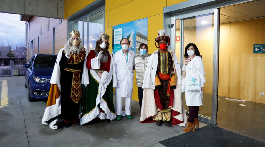 Visita Reyes Magos hospital Quirón