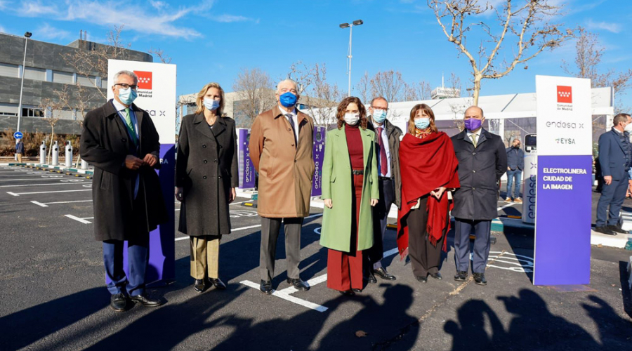 Inauguración eletrolinera