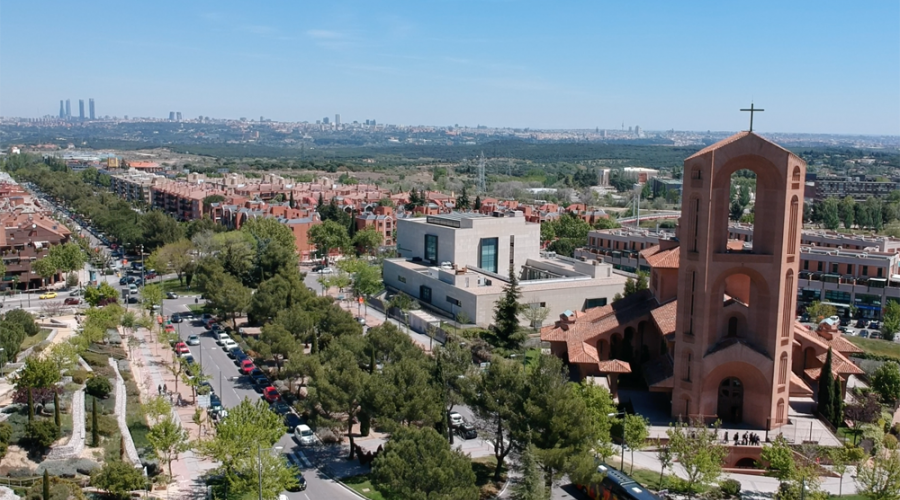 Pozuelo de Alarcón foto aérea