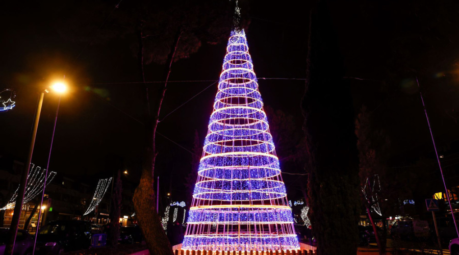 Encendido de luces de Navidad