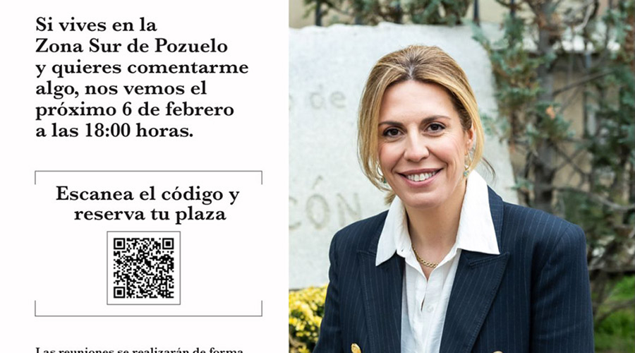 Cartel Tu alcaldesa, Paloma Tejero, ¿hablamos?