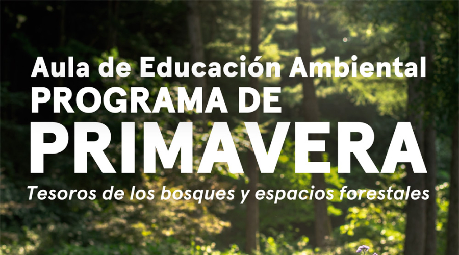 Programa de primavera del Aula de Educación Ambiental