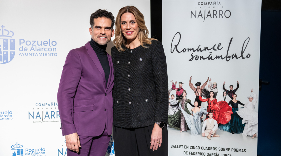 La alcaldesa, Paloma Tejero junto a Antonio Najarro