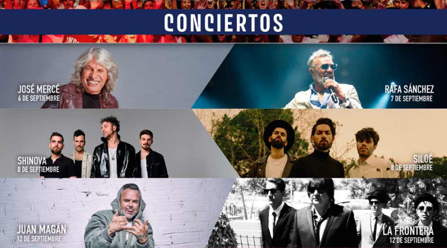 Entradas conciertos fiestas