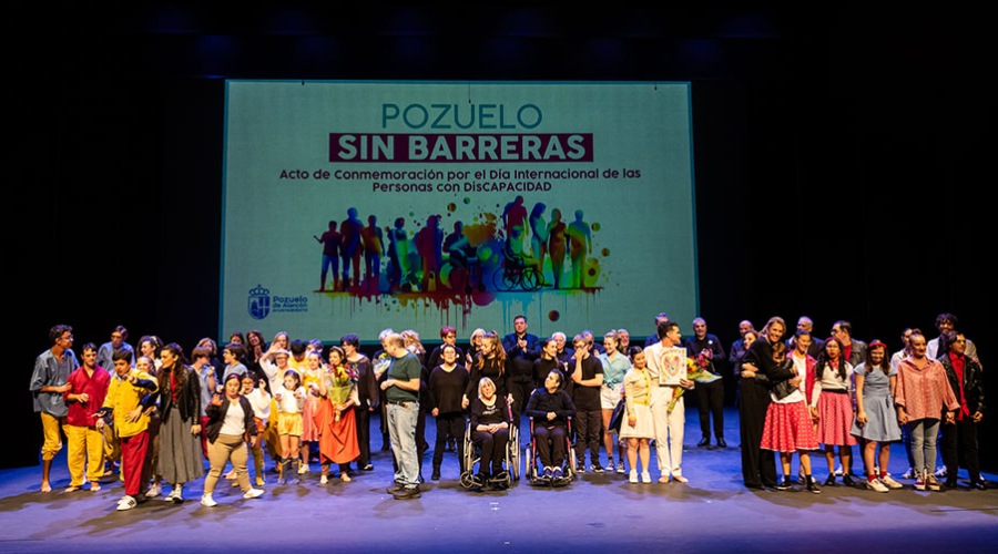 Acto Día Internacional de las Personas con Discapacidad Teatro MIRA Pozuelo
