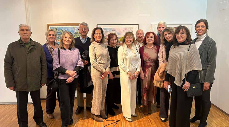 Inauguracion Exposicion Luz y Color Pozuelo de Alarcon