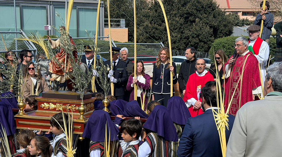 Domingo de ramos procesión