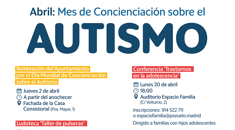concienciación del autismo