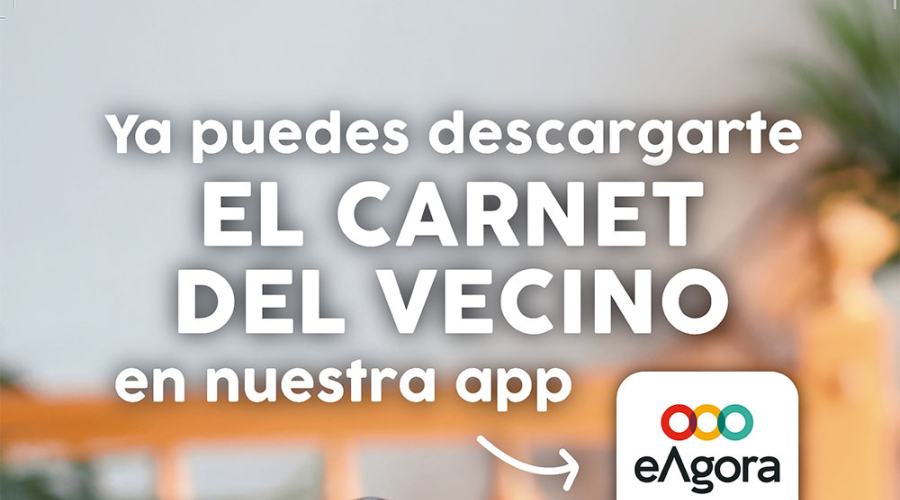 Cartel carnet del vecino