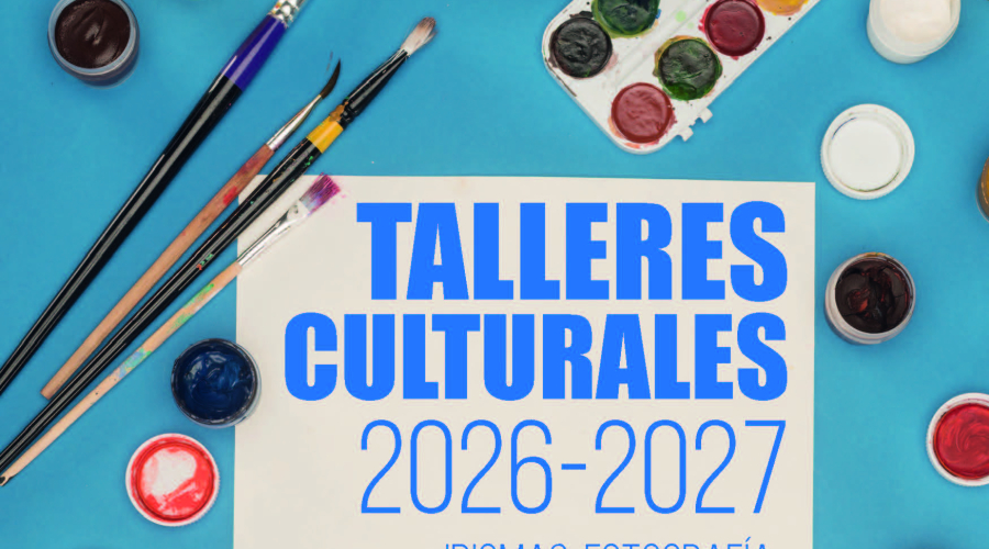 Cartel programa de talleres culturales 2026-2027