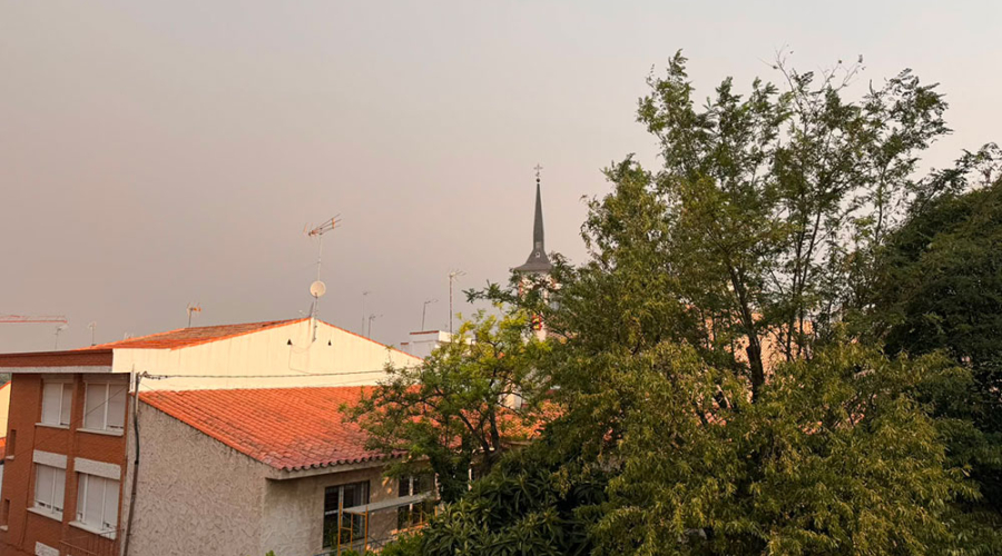 Humo de los incendios